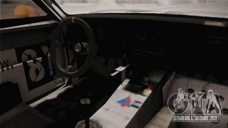 Opel Manta Drift para GTA San Andreas