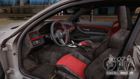 BMW M4 F82 2014 para GTA San Andreas