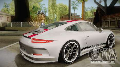 Porsche 911 R (991) 2017 v1.0 Red para GTA San Andreas