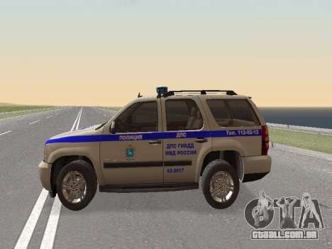Chevrolet Tahoe Polícia DPS para GTA San Andreas