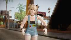 Dead Or Alive 5 Ultimate - Marie Rose Overalls para GTA San Andreas