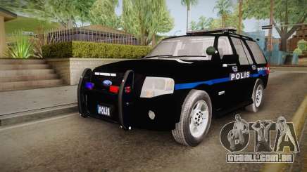 Ford Ranger Police para GTA San Andreas