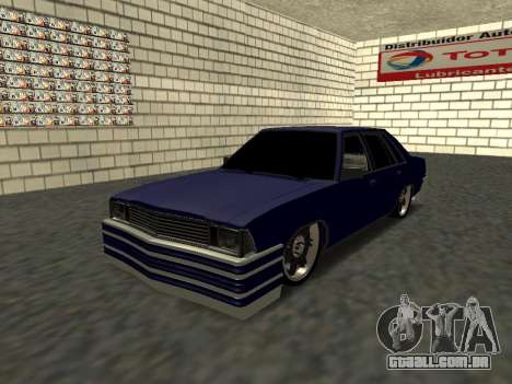 Chevrolet Malibu 1980 V3 Super Tuning Blue para GTA San Andreas