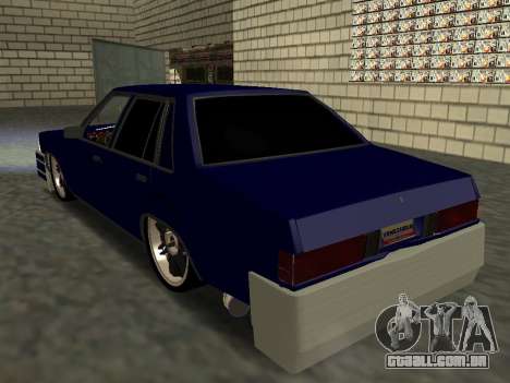 Chevrolet Malibu 1980 V3 Super Tuning Blue para GTA San Andreas