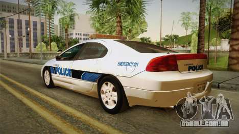 Dodge Intrepid 2001 El Quebrados Police para GTA San Andreas