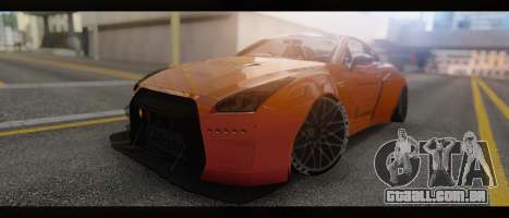 2015 Nissan GT-R R35 Liberty para GTA San Andreas