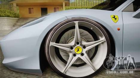Ferrari 458 Italia FBI para GTA San Andreas