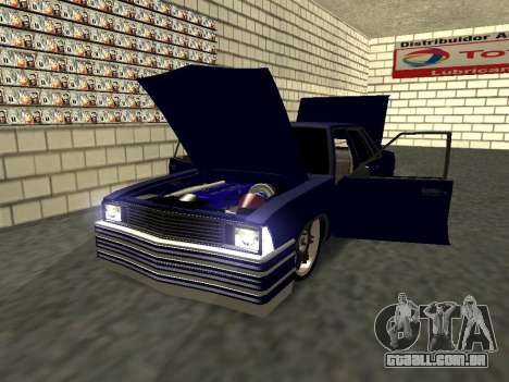 Chevrolet Malibu 1980 V3 Super Tuning Blue para GTA San Andreas