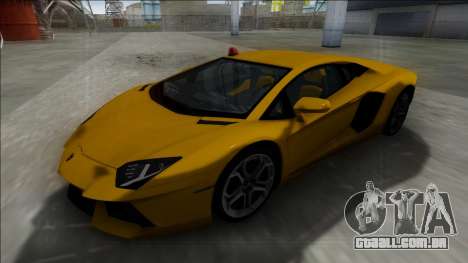 Lamborghini Aventador FBI para GTA San Andreas