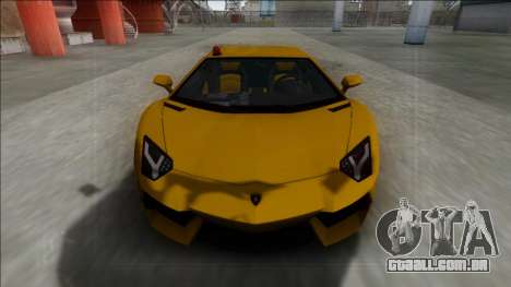 Lamborghini Aventador FBI para GTA San Andreas