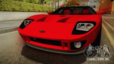 Ford GTX1 FBI para GTA San Andreas
