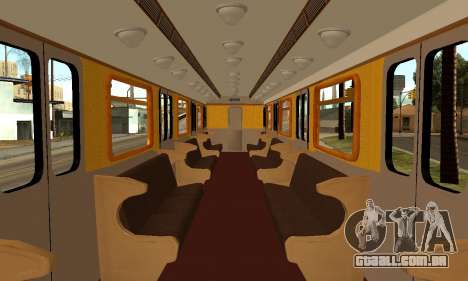 ST_M Metrovagon tipo de Ouriço para GTA San Andreas