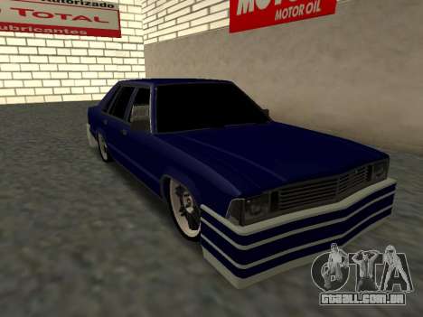 Chevrolet Malibu 1980 V3 Super Tuning Blue para GTA San Andreas