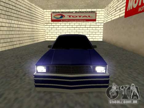 Chevrolet Malibu 1980 V3 Super Tuning Blue para GTA San Andreas