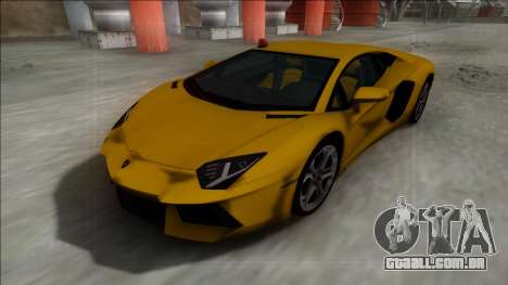 Lamborghini Aventador FBI para GTA San Andreas