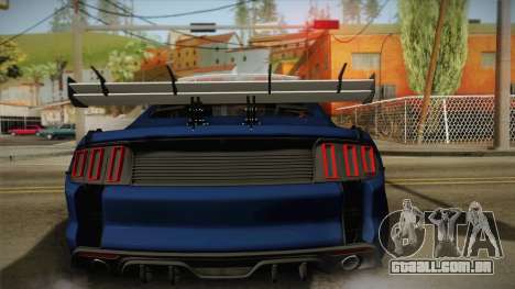Ford Mustang GT 2015 Barricade Transformers 5 para GTA San Andreas