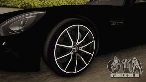 Mercedes-Benz AMG GT FBI 2016 para GTA San Andreas