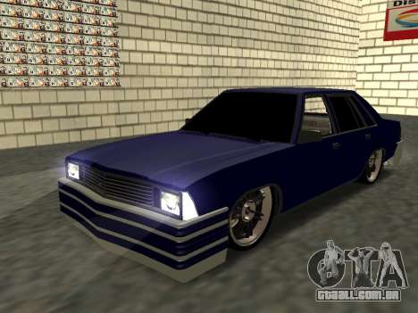 Chevrolet Malibu 1980 V3 Super Tuning Blue para GTA San Andreas