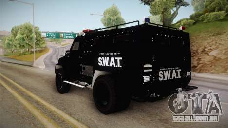 New Enforcer para GTA San Andreas