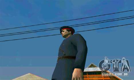 O capitão de polícia da URSS para GTA San Andreas