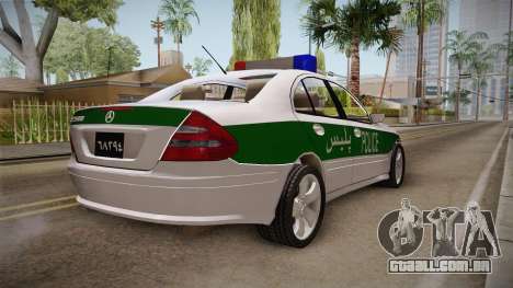 Mercedes-Benz E500 Iranian Police para GTA San Andreas