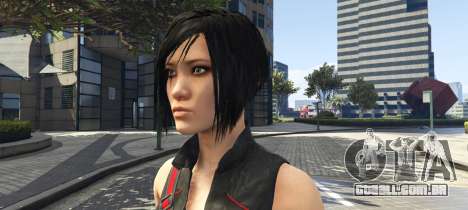 Faith Connors Mirrors Edge para GTA 5
