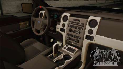 Ford F-150 SVT Raptor 2014 para GTA San Andreas