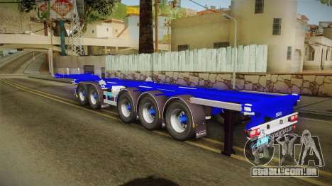 Trailer Container v3 para GTA San Andreas