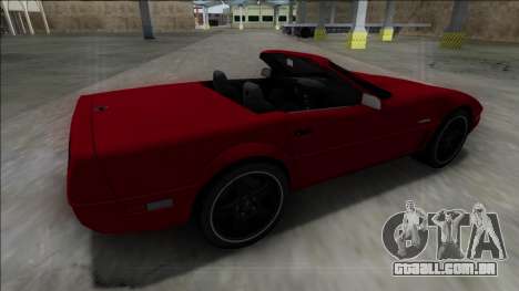 1996 Chevrolet Corvette C4 Cabrio para GTA San Andreas