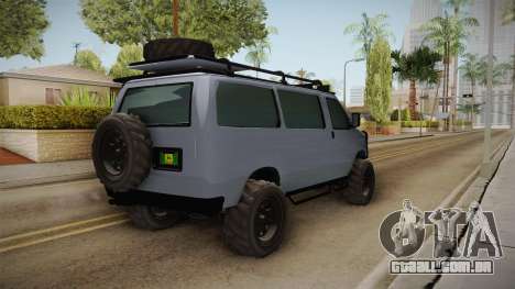 GTA 5 Bravado Rumpo Custom para GTA San Andreas