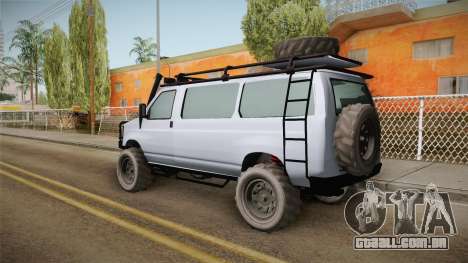 GTA 5 Bravado Rumpo Custom para GTA San Andreas