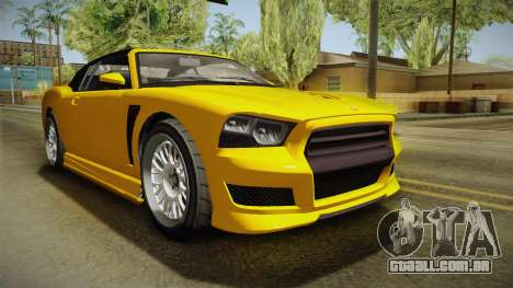 GTA 5 Bravado Buffalo 2-doors Cabrio IVF para GTA San Andreas