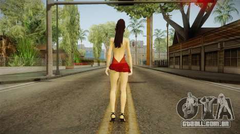 Tifa Lockhart Short Red Skirt v2 para GTA San Andreas