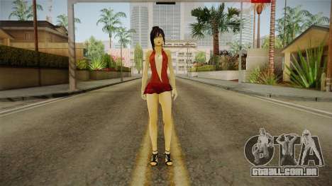 Tifa Lockhart Short Red Skirt v2 para GTA San Andreas