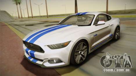 Ford Mustang GT 2015 5.0 para GTA San Andreas