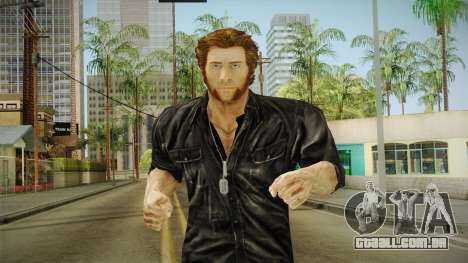 Logan in Black No Claws para GTA San Andreas