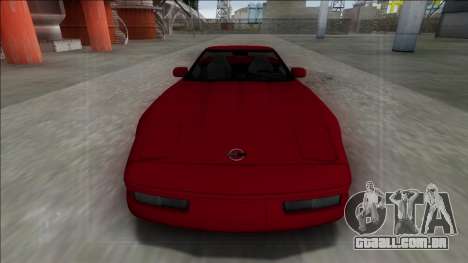 1996 Chevrolet Corvette C4 Cabrio para GTA San Andreas