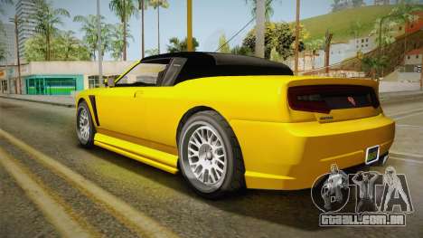 GTA 5 Bravado Buffalo 2-doors Cabrio IVF para GTA San Andreas