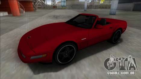 1996 Chevrolet Corvette C4 Cabrio para GTA San Andreas