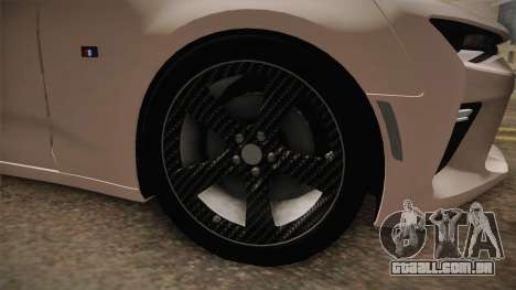 Chevrolet Camaro SS 2017 Tuning Carbon Race para GTA San Andreas