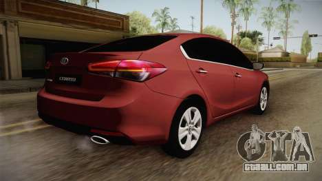 Kia Cerato para GTA San Andreas