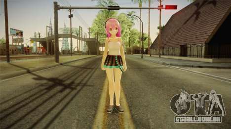 Super Sonico v2 para GTA San Andreas