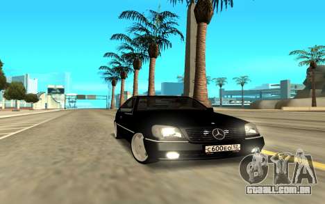 Mercedes-Benz 600SEC para GTA San Andreas