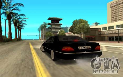 Mercedes-Benz 600SEC para GTA San Andreas