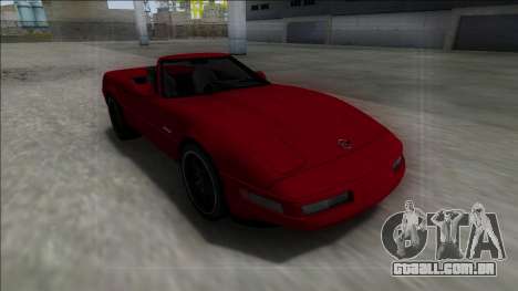 1996 Chevrolet Corvette C4 Cabrio para GTA San Andreas