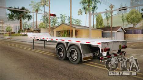 American Flatbed (Multiple) Trailer para GTA San Andreas