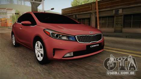 Kia Cerato para GTA San Andreas