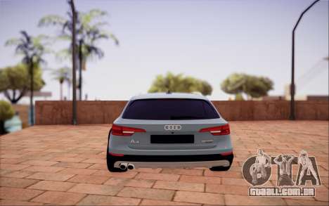 Audi A4 Allroad 2017 para GTA San Andreas