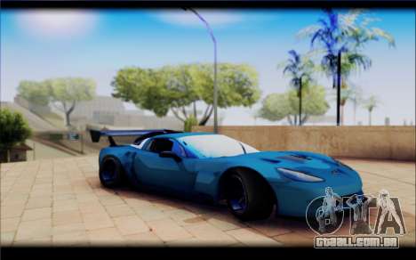 Chevrolet Corvett Z06 para GTA San Andreas