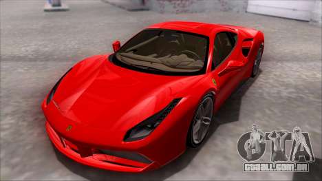 Ferrari 488 para GTA San Andreas